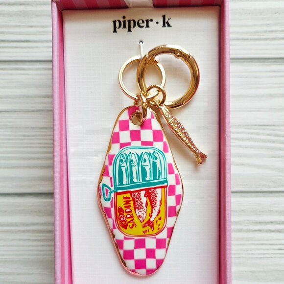 Piper K Accessories - Piper K Sardine Keychain/Bag Charm/Purse Charm